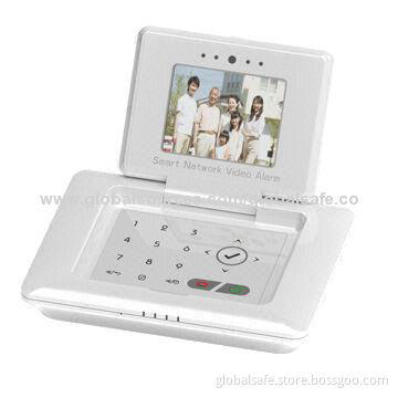 Video alarm with barcode and Wi-Fi free connection, can care for elderly and kids